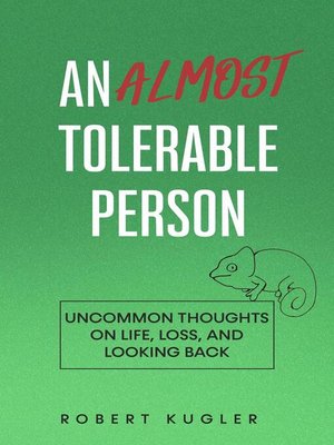 cover image of An Almost Tolerable Person